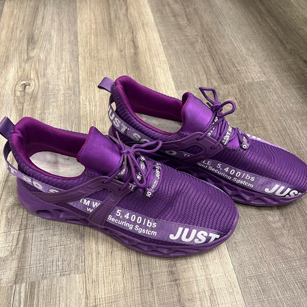 Purple Just So So Athletic Running Shoes | Size 45 (Men’s 11.5-12)